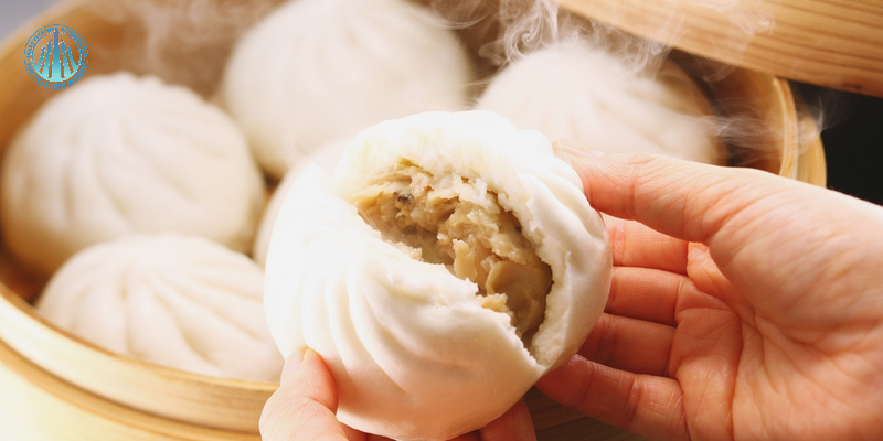 Bánh bao Thượng Hải (Tiểu long bao) hương vị thơm ngon vỏ bánh mềm mại