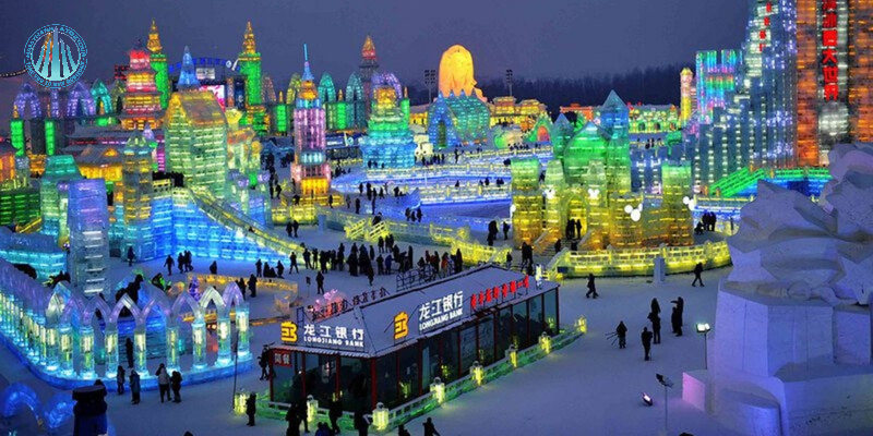 Lễ hội băng đăng nhiều mắc sắc đẹp mắt