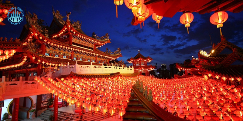 Lễ hội đèn lồng ánh dấu trăng tròn đầu tiên của năm mới