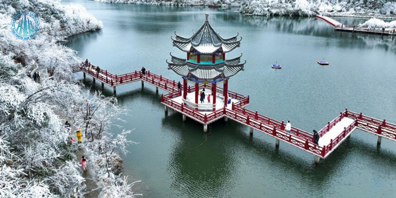 Thời tiết mùa đông ở Trung Quốc rất đa dạng theo từng vùng miền.