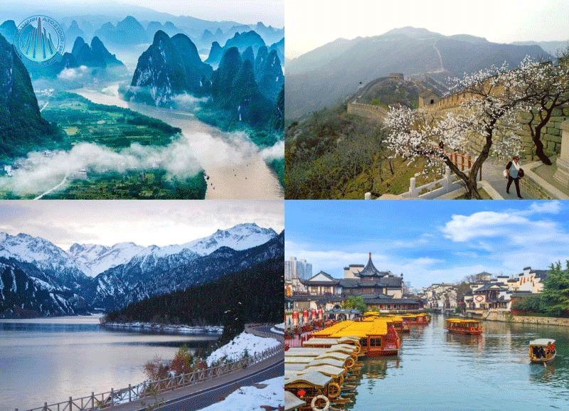 Trung Quốc có nhiều địa điểm du lịch đẹp