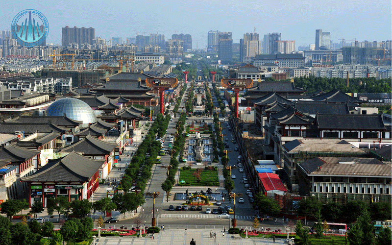 Thành phố Tây An nhìn từ trên cao